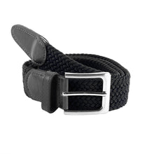 Carica l&#39;immagine nel visualizzatore di Gallery, Cintura Heritage Braid: Navy Black Cream Mix
