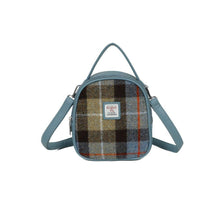 Carica l'immagine nel visualizzatore di Gallery, Zaino Mini da Donna Harris Tweed Skye Blu 288-4
