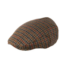 Carica l&#39;immagine nel visualizzatore di Gallery, Berretto piatto classico in tweed: Blue Box Check
