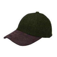 Carica l&#39;immagine nel visualizzatore di Gallery, Berretto da baseball in pelle scamosciata: Grey Twill
