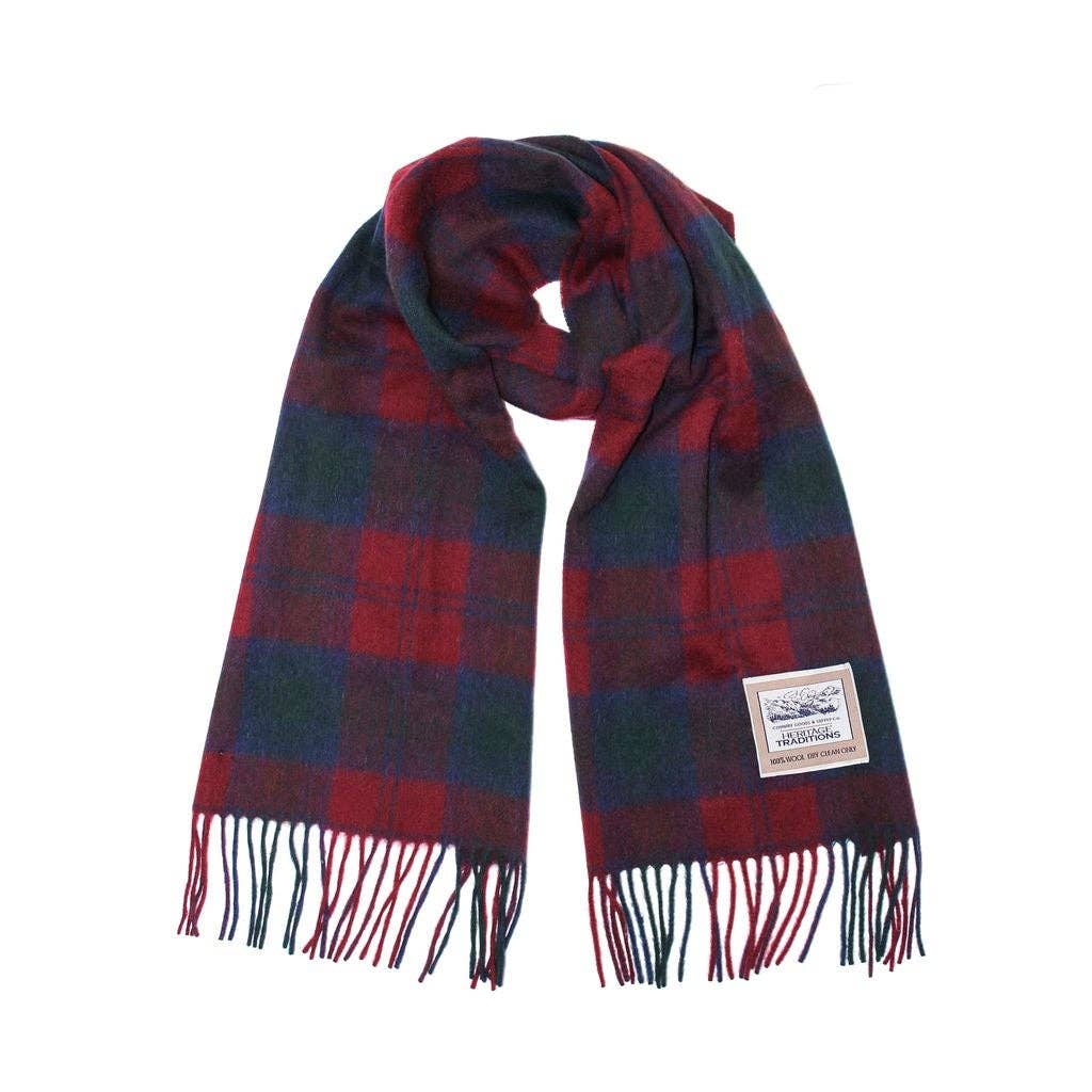 Sciarpa tartan in pura lana: Lindsay