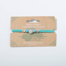Carica l'immagine nel visualizzatore di Gallery, Bracciale Turchese Shamrock IRB-022C
