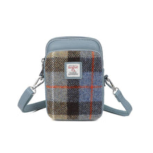 Carica l'immagine nel visualizzatore di Gallery, Borsa a tracolla per cellulare Harris Tweed Buchanan
