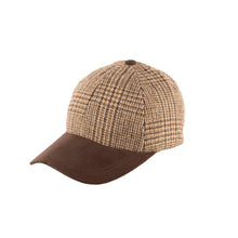 Carica l&#39;immagine nel visualizzatore di Gallery, Berretto da baseball in pelle scamosciata: Grey Twill
