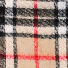 Carica l&#39;immagine nel visualizzatore di Gallery, Sciarpa tartan in pura lana: Camel Thomson
