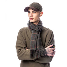 Carica l'immagine nel visualizzatore di Gallery, Berretto da baseball in pelle scamosciata: Prince of Wales Grey
