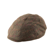 Carica l&#39;immagine nel visualizzatore di Gallery, Cappello bambino Tommy Tweed Baker: Green Herringbone
