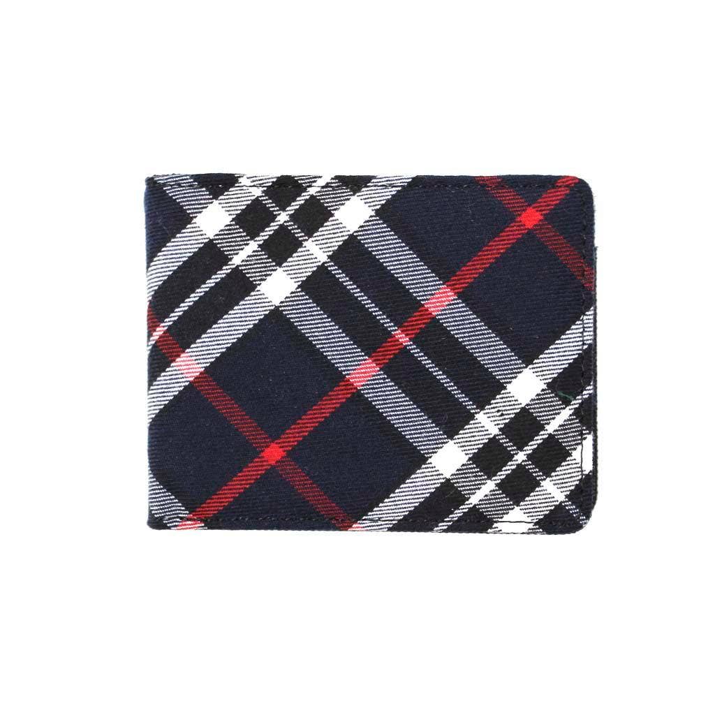 Classic Tartan Wallet: Navy Thomson