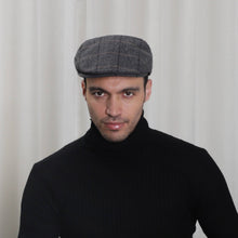 Carica l&#39;immagine nel visualizzatore di Gallery, Cappello Tradizionale Tweed Grigio Taglia Media
