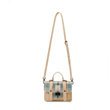 Carica l'immagine nel visualizzatore di Gallery, La Mini Cartella in Pelle: Chestnut Tartan

