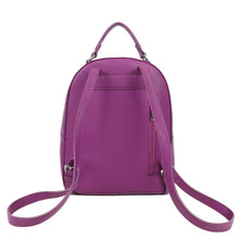 Carica l&#39;immagine nel visualizzatore di Gallery, Zaino Fucsia Pink Blu in  Harris Tweed
