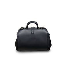 Carica l&#39;immagine nel visualizzatore di Gallery, La borsa Mini Doctor: Black Herringbone
