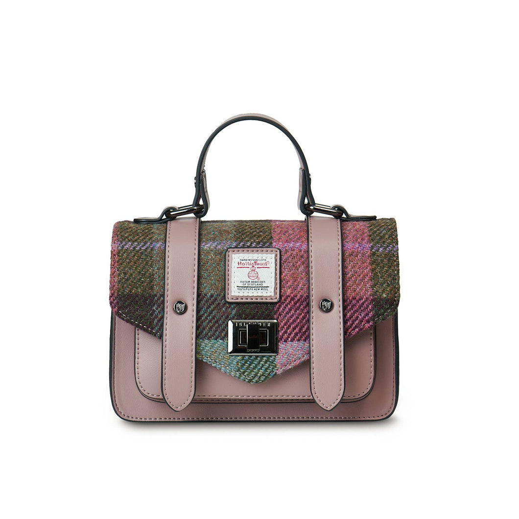 La mini borsa: Pink-Green Tartan