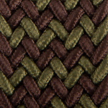Carica l&#39;immagine nel visualizzatore di Gallery, Cintura Heritage Braid: Navy Black Cream Mix
