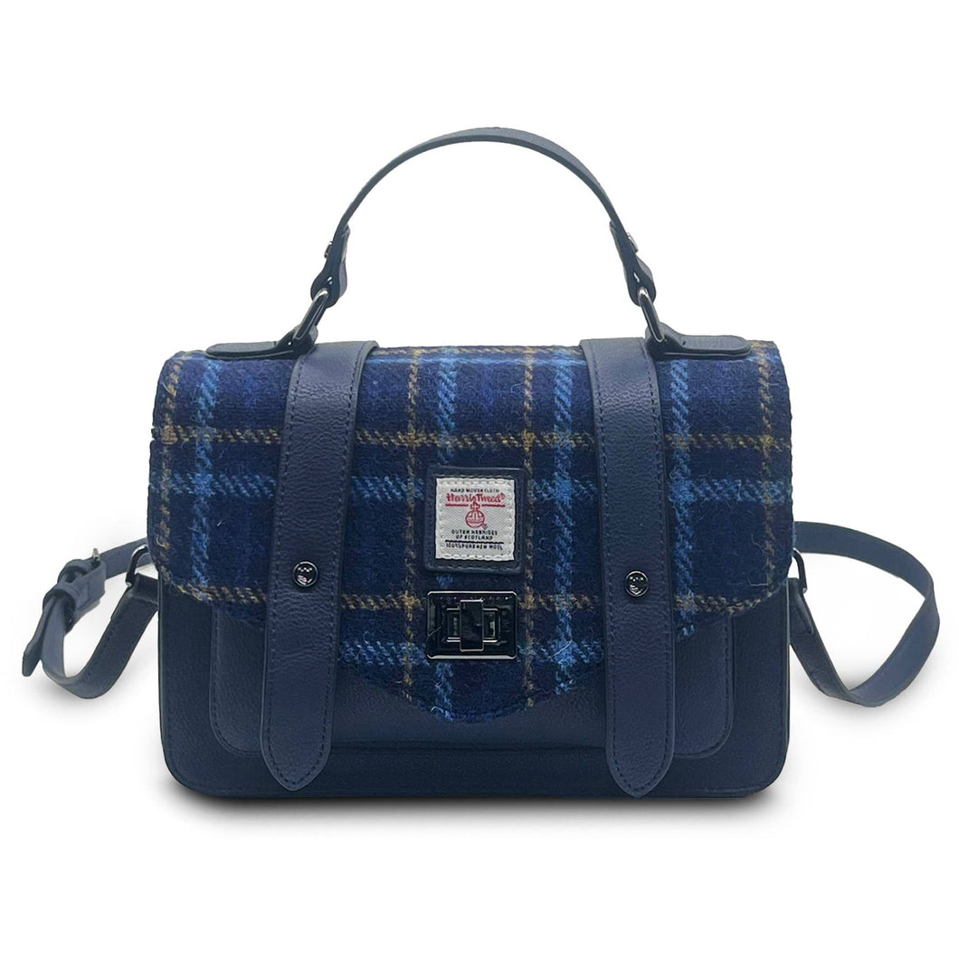 La mini borsa: Navy Tartan