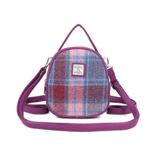 Carica l'immagine nel visualizzatore di Gallery, Zaino da donna Harris Tweed Fucsia 288-4
