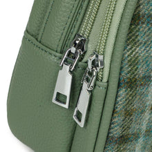 Carica l'immagine nel visualizzatore di Gallery, Zaino Mini da Donna Harris Tweed Skye Blu 288-4
