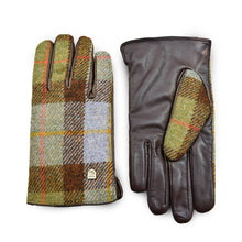Carica l'immagine nel visualizzatore di Gallery, Guanti Harris Tweed® da uomo: Black Watch / M
