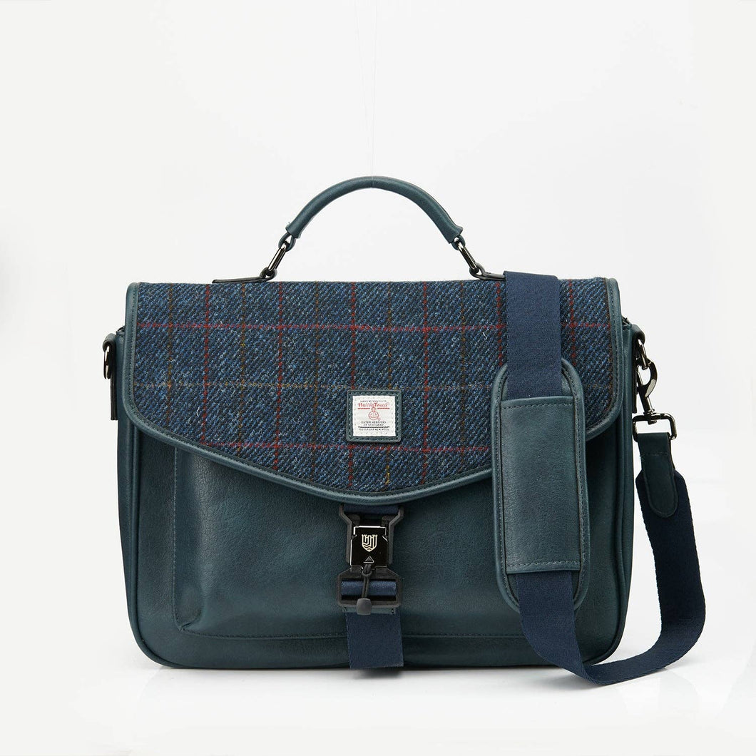 La borsa per laptop: Navy Over-Check