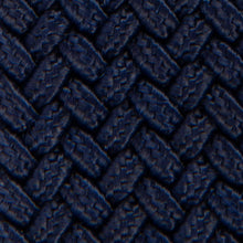 Carica l&#39;immagine nel visualizzatore di Gallery, Cintura Heritage Braid: Navy Black Cream Mix
