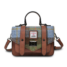 Carica l&#39;immagine nel visualizzatore di Gallery, La mini borsa: Orange and Blue Tartan
