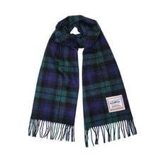 Carica l&#39;immagine nel visualizzatore di Gallery, Sciarpa tartan in pura lana: Country Purple and Tan
