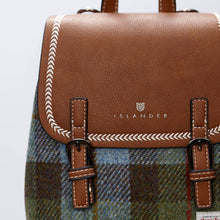 Carica l'immagine nel visualizzatore di Gallery, Lo zaino Mini Jura: Blue Tartan
