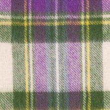 Carica l&#39;immagine nel visualizzatore di Gallery, Sciarpa tartan in pura lana: Country Purple and Tan
