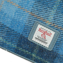 Carica l'immagine nel visualizzatore di Gallery, Borsa a tracolla Harris Tweed Skye Blue 7113
