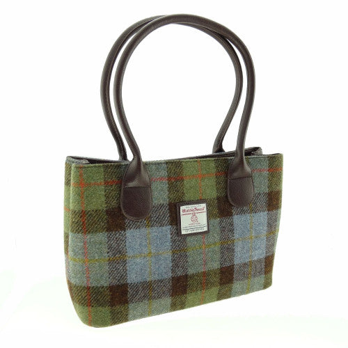 Borsa in Harris Tweed modello Cassley in Harris Tweed colore McLeod