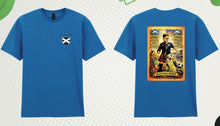 Carica l'immagine nel visualizzatore di Gallery, T-shirt maniche corte blu SCOTTISH SPIRIT
