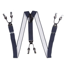 Carica l'immagine nel visualizzatore di Gallery, Bretelle Heritage: Navy Stripe
