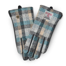 Carica l'immagine nel visualizzatore di Gallery, Guanti Harris Tweed® da donna: Chestnut Herringbone / XL
