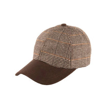 Carica l&#39;immagine nel visualizzatore di Gallery, Berretto da baseball in pelle scamosciata: Grey Twill
