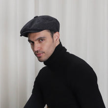Carica l'immagine nel visualizzatore di Gallery, Cappello Tweed Newsboy Grigio Extra Large HAT-011XL
