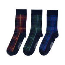 Carica l&#39;immagine nel visualizzatore di Gallery, Confezione da 3 calzini Heritage: Tartan Mix
