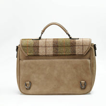 Carica l&#39;immagine nel visualizzatore di Gallery, La borsa per laptop: Black and Grey Herringbone
