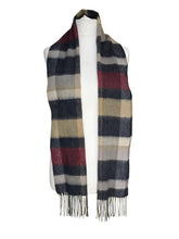Carica l&#39;immagine nel visualizzatore di Gallery, Sciarpa a quadri tartan in lana d&#39;agnello Strathurie per donna e uomo
