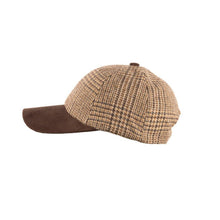 Carica l&#39;immagine nel visualizzatore di Gallery, Berretto da baseball in pelle scamosciata: Grey Twill

