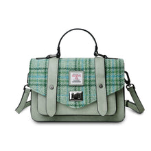 Carica l'immagine nel visualizzatore di Gallery, Borsa a tracolla media: Pink-Green Tartan

