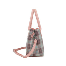 Carica l&#39;immagine nel visualizzatore di Gallery, Borsa a mano in Harris Tweed Tartan Buchanan 166
