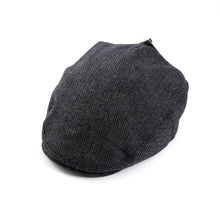 Carica l'immagine nel visualizzatore di Gallery, Cappello Tweed HAT-003M Grigio Spina di Pesce Medio
