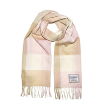 Carica l&#39;immagine nel visualizzatore di Gallery, Sciarpa tartan in pura lana: Camel Rose
