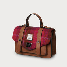 Carica l'immagine nel visualizzatore di Gallery, Borsa a tracolla media: Pink-Green Tartan

