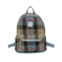 Carica l'immagine nel visualizzatore di Gallery, Zaino Mini da Donna Harris Tweed Buchanan Tartan 288-2 2137
