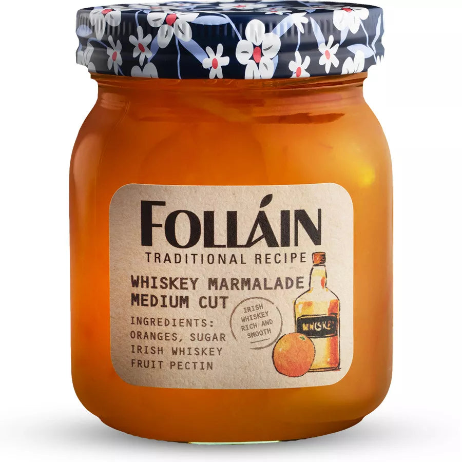 Folláin Orange & Whiskey Marmalade Marmellata 370g